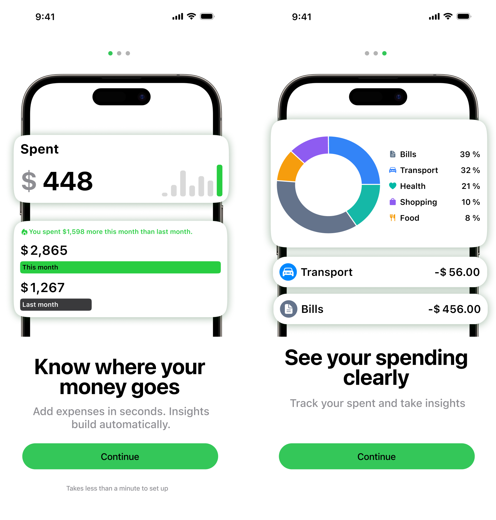 Money tracker – Fynza Step